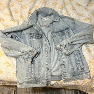 Hollister light blue Jean jacket XL RELAXED FIT